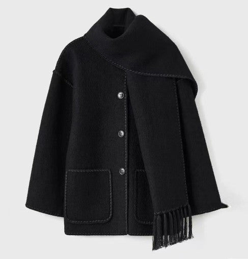 Fall Scarf Coat