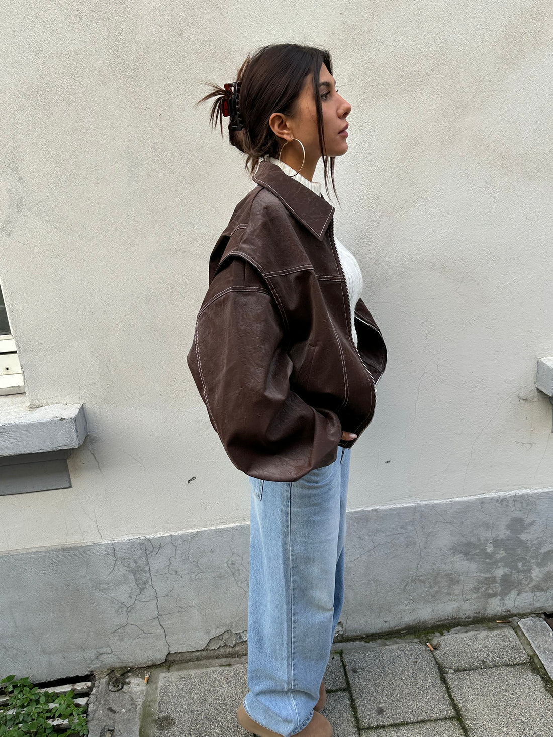 Oversized autum jacket