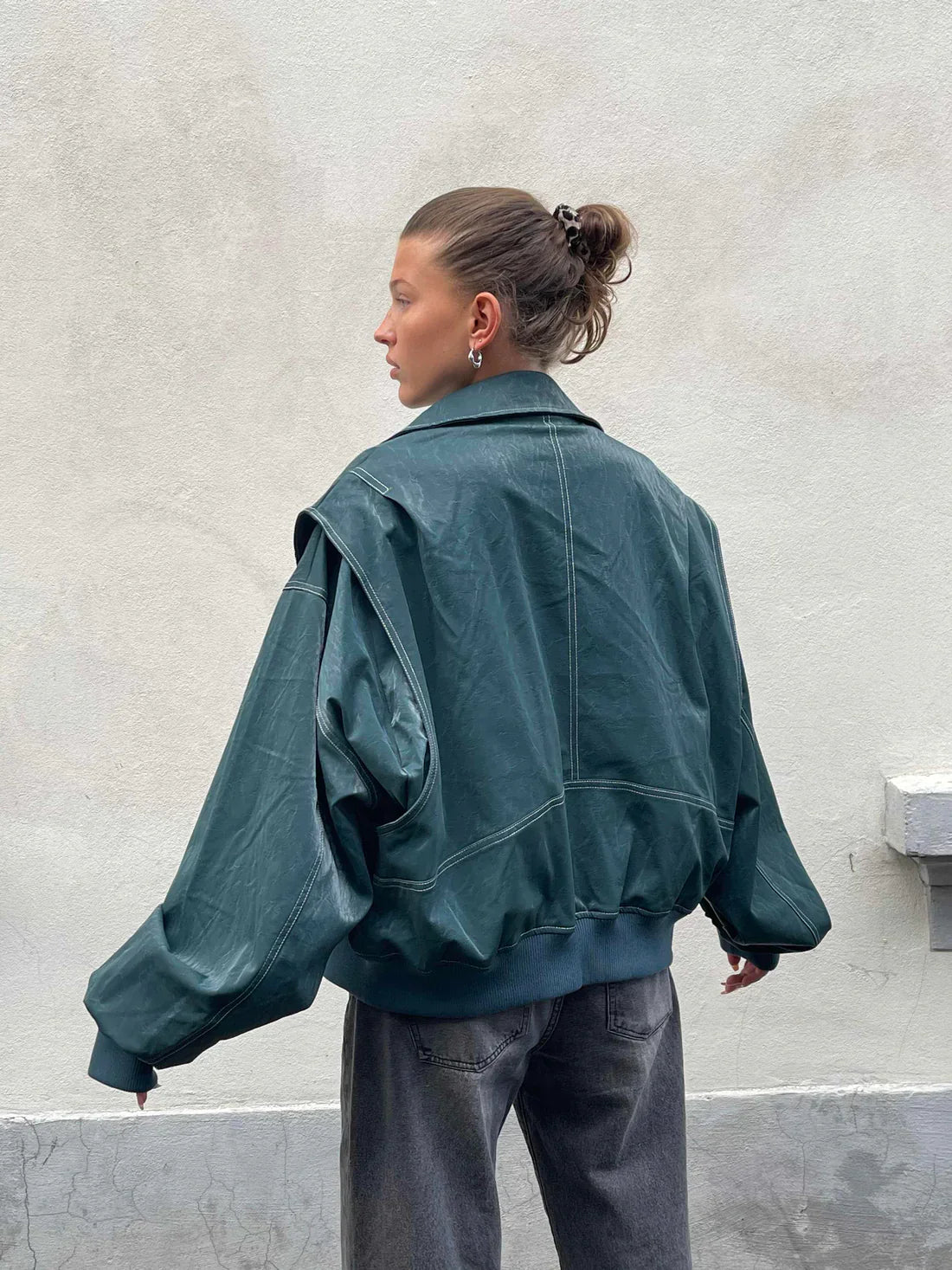 Oversized autum jacket